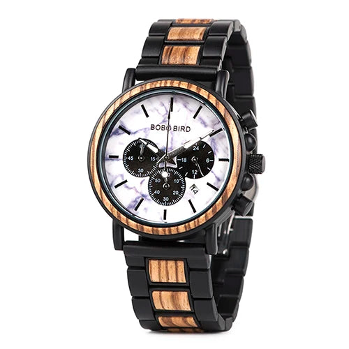 TimberChrono Elegance Watch
