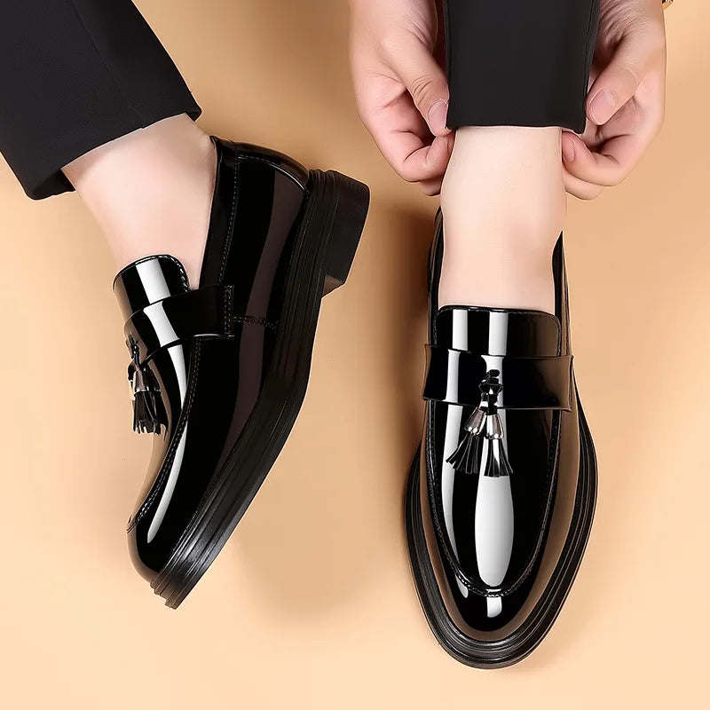 Noir Luxe Loafers