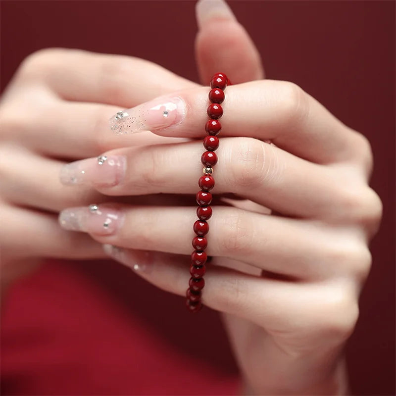 Crimson Serenity Beads