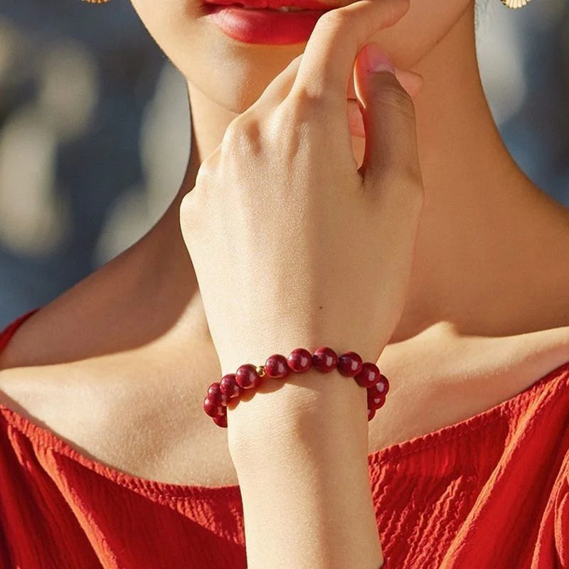 Crimson Serenity Beads