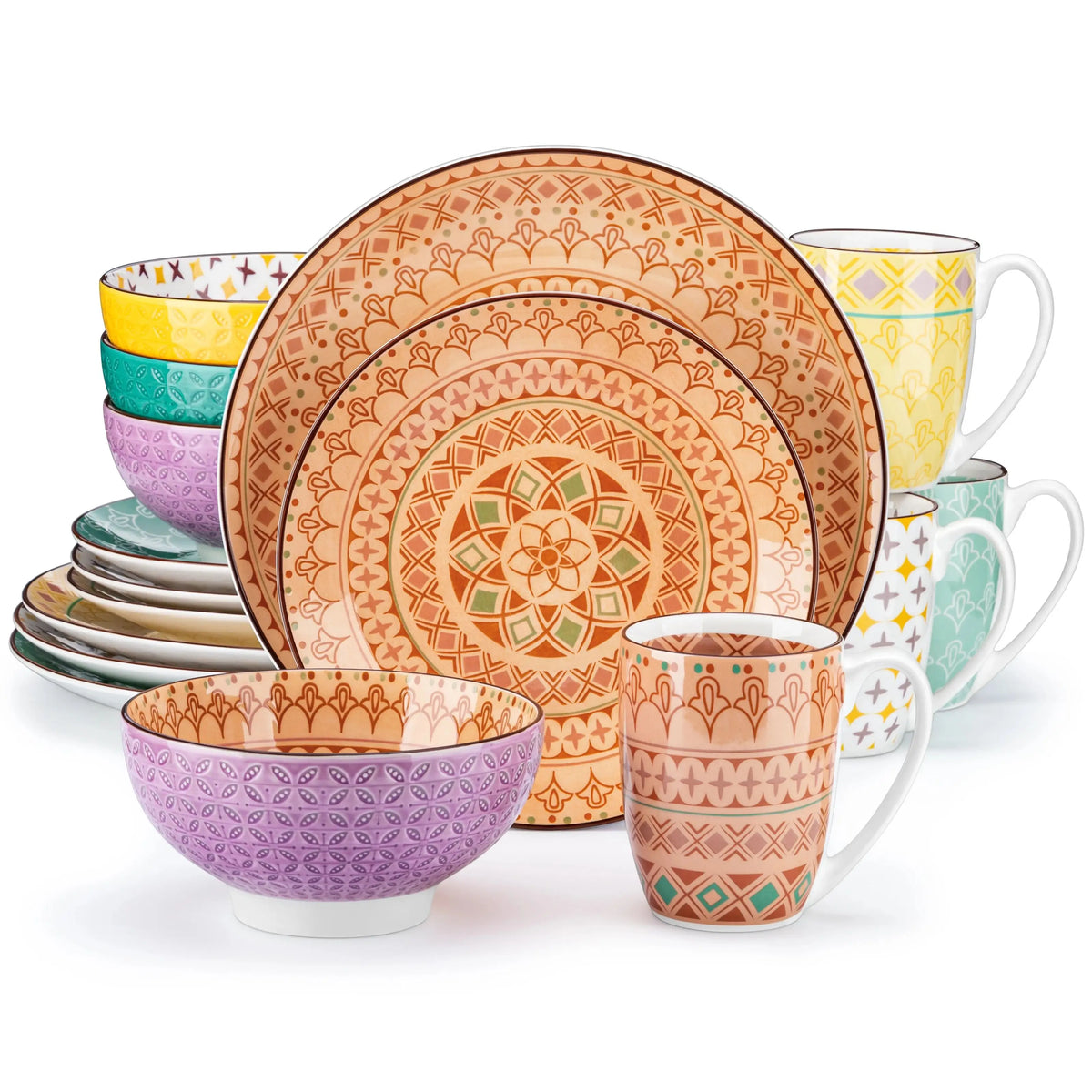 Boho Mosaic Dinnerware