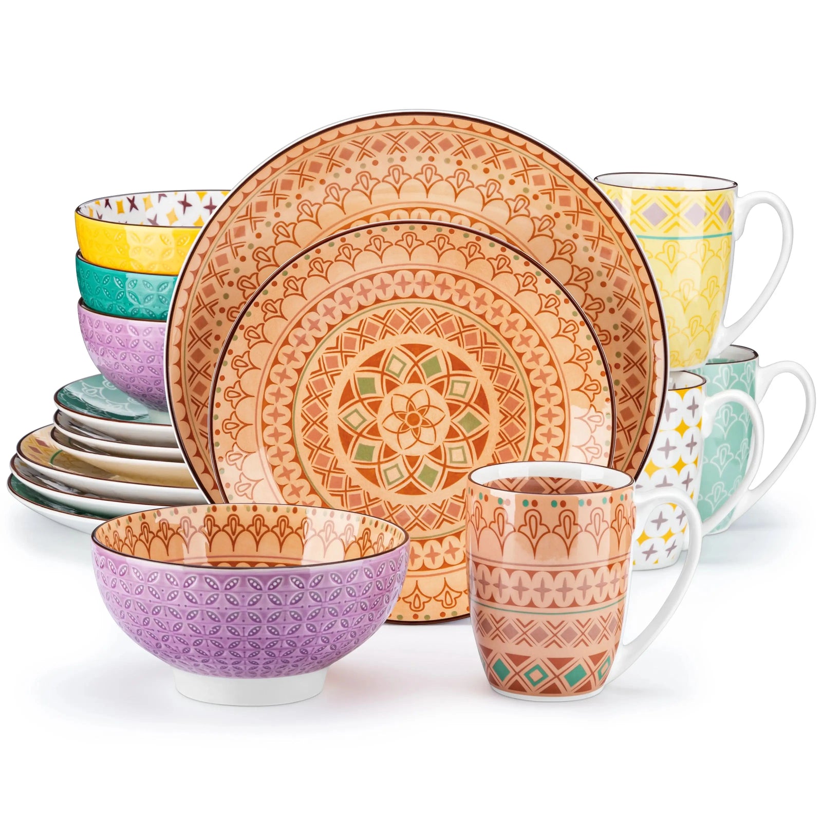 Boho Mosaic Dinnerware