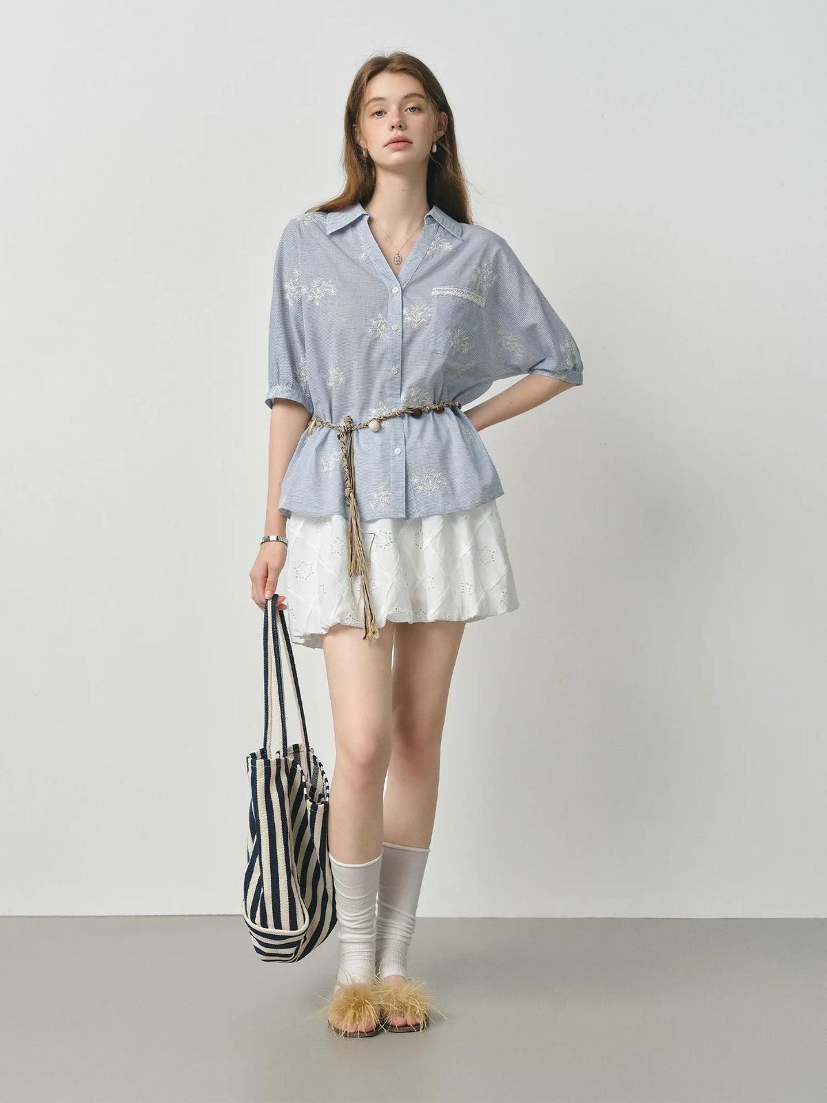 Delicate Floral Blouse