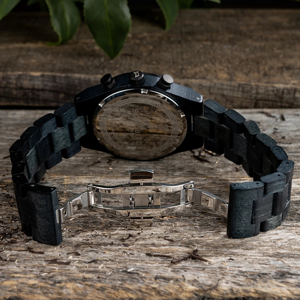 Emerald Timber Timepiece