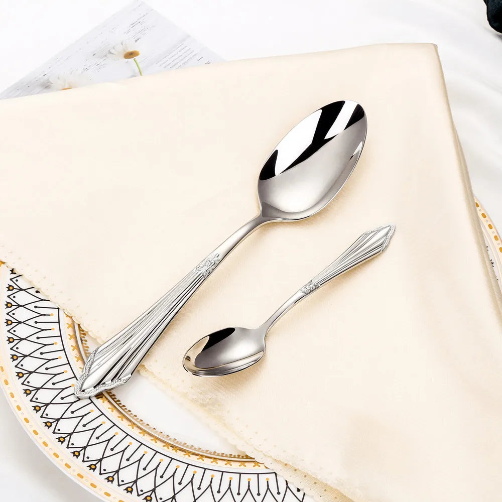 Ergonomic Gold Flatware