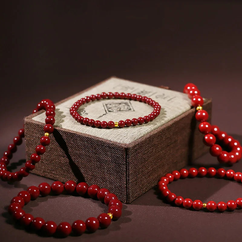 Crimson Serenity Beads