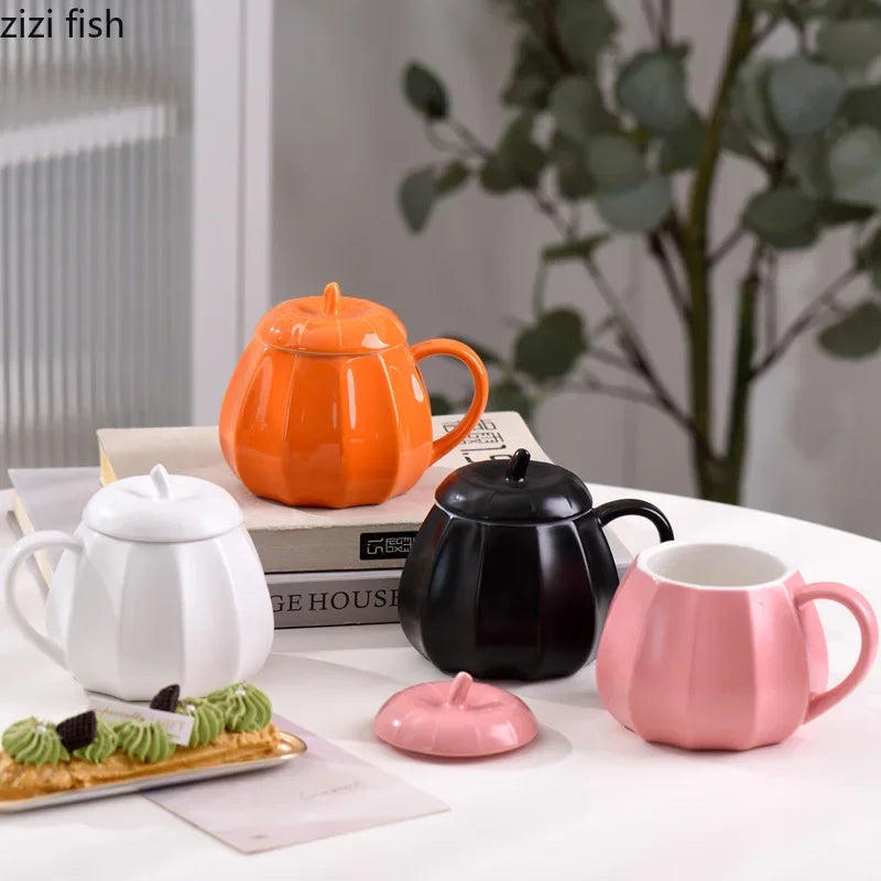 Pumpkin Charm Mugs