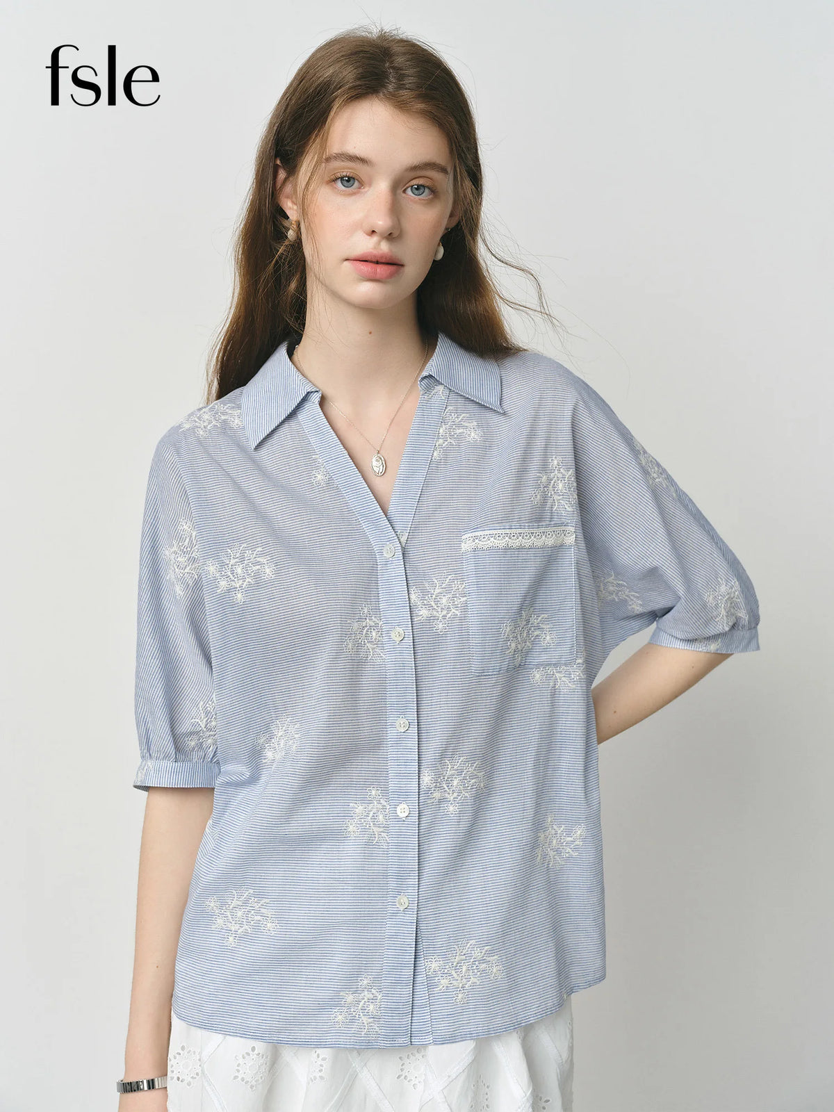 Delicate Floral Blouse