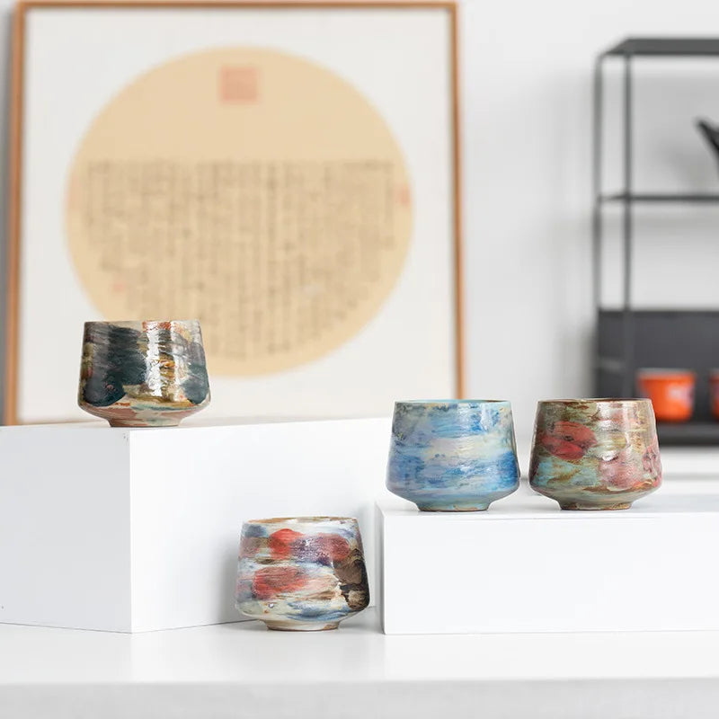 Aurora Glaze Teacups