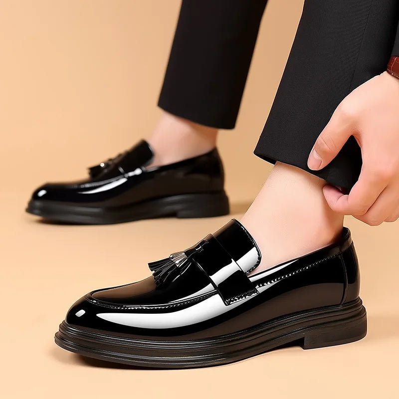 Noir Luxe Loafers