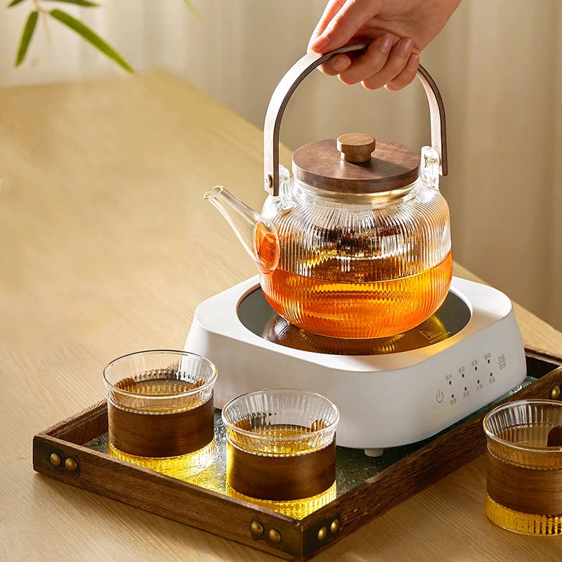 AmberBrew Glass Teaset