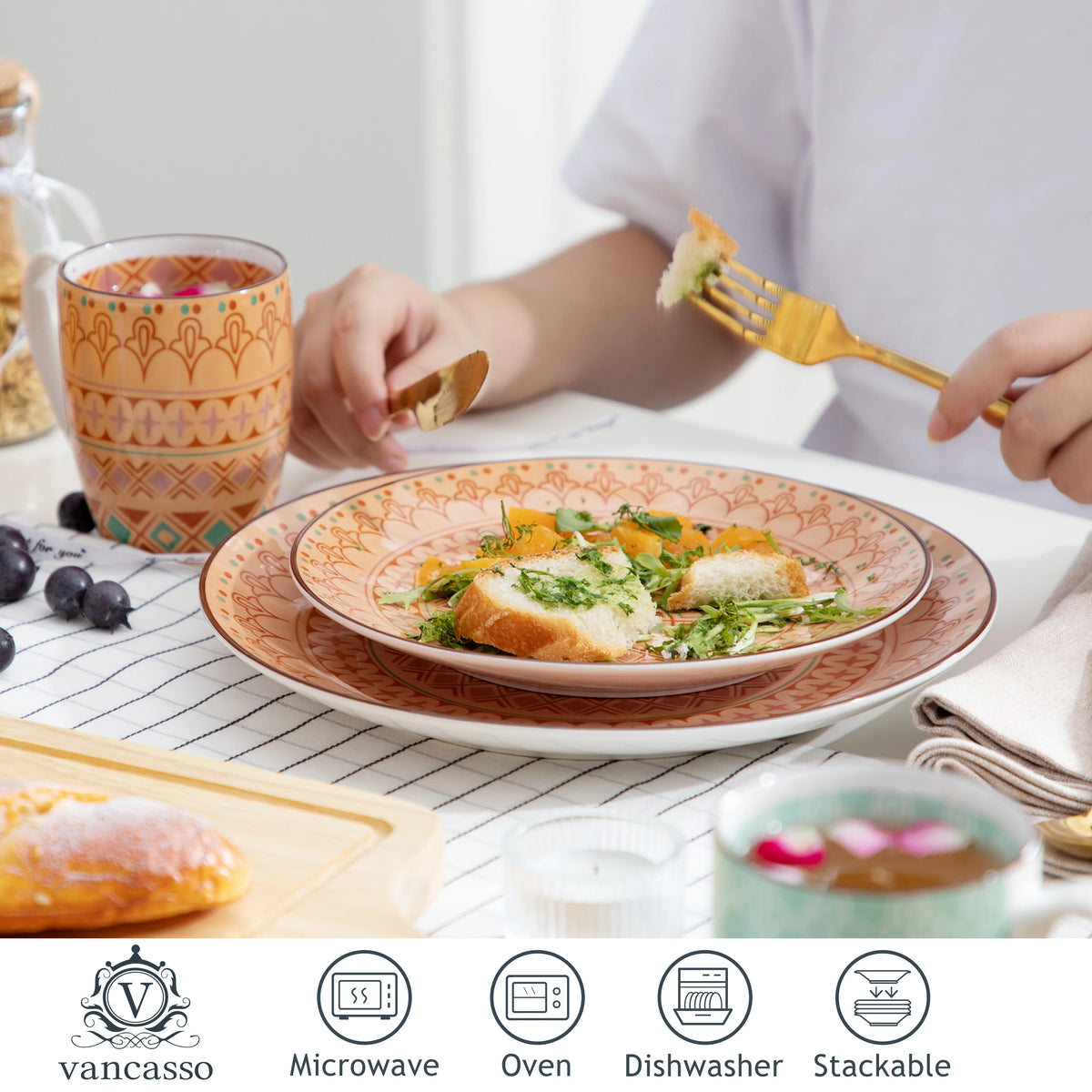 Boho Mosaic Dinnerware