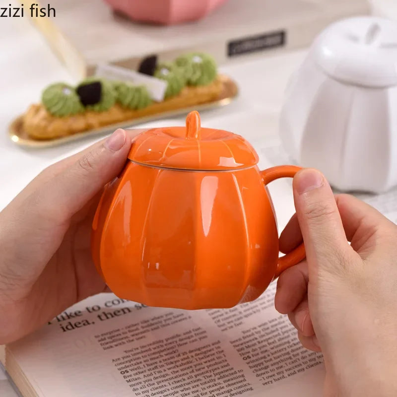 Pumpkin Charm Mugs